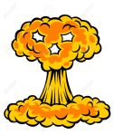 22473719-Nuclear-Explosion-mit-Totenkopf-Wolke-Vektor-Illustration-Lizenzfreie-Bilder